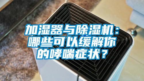 加濕器與除濕機(jī)：哪些可以緩解你的哮喘癥狀？