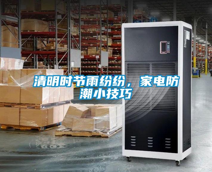 清明時節雨紛紛，家電防潮小技巧