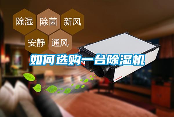 如何選購一臺(tái)除濕機(jī)