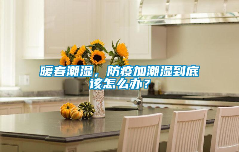 暖春潮濕，防疫加潮濕到底該怎么辦？
