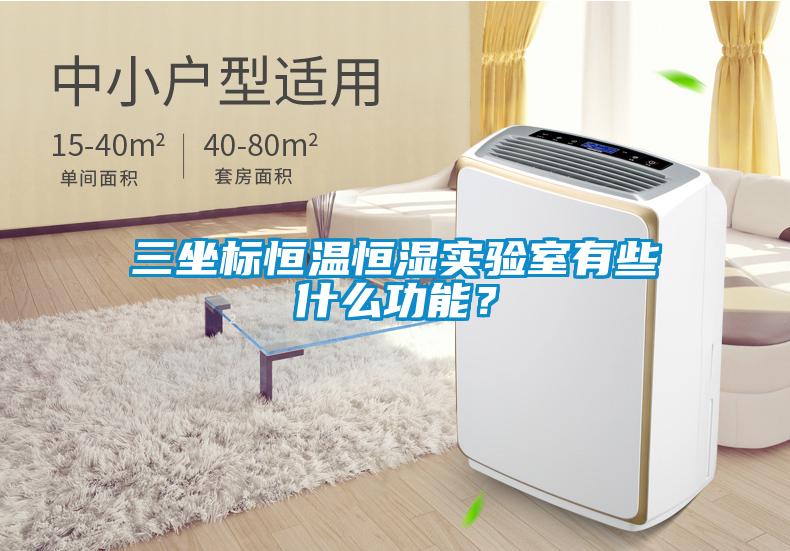 三坐標恒溫恒濕實驗室有些什么功能？