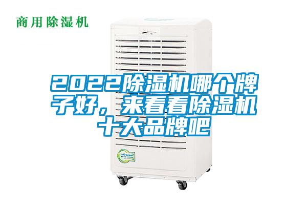 2022除濕機(jī)哪個(gè)牌子好，來看看除濕機(jī)十大品牌吧