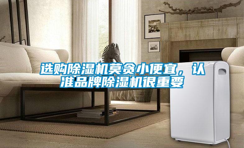 選購除濕機莫貪小便宜，認準品牌除濕機很重要