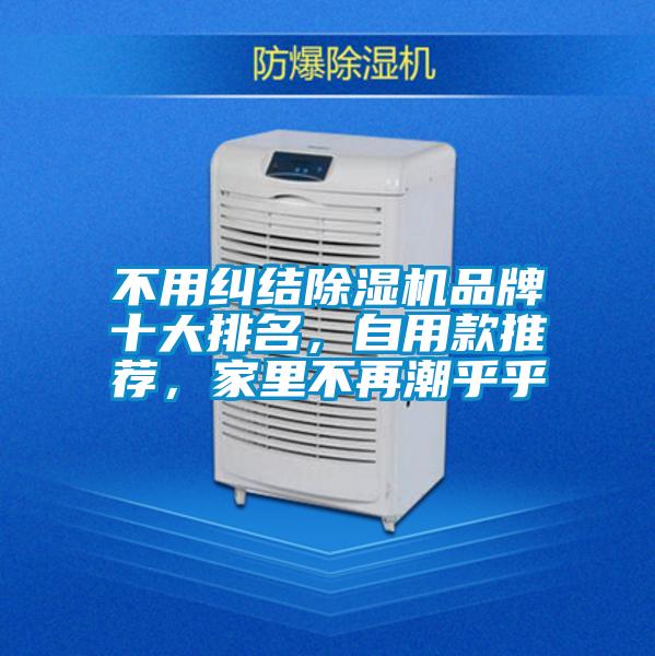 不用糾結除濕機品牌十大排名，自用款推薦，家里不再潮乎乎