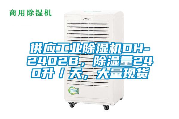 供應工業除濕機DH-2402B，除濕量240升／天，大量現貨