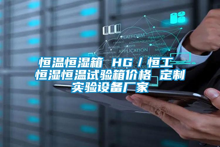 恒溫恒濕箱 HG／恒工 恒濕恒溫試驗箱價格 定制實驗設(shè)備廠家
