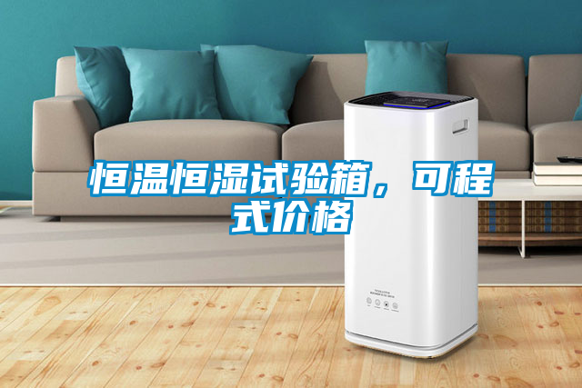 恒溫恒濕試驗箱,可程式價格