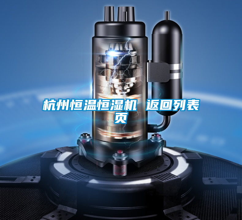 杭州恒溫恒濕機(jī) 返回列表頁