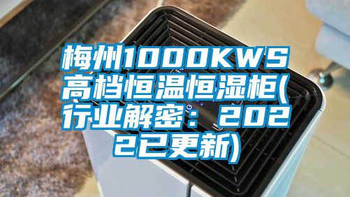 梅州1000KWS高檔恒溫恒濕柜(行業(yè)解密:2022已更新)