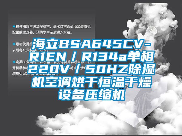 海立BSA645CV-R1EN/R134a單相220V/50HZ除濕機空調烘干恒溫干燥設備壓縮機