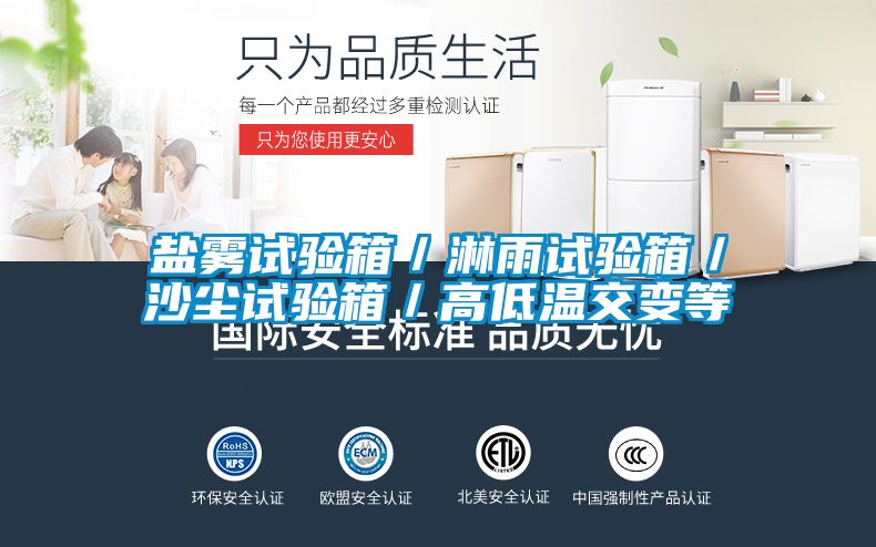 鹽霧試驗(yàn)箱/淋雨試驗(yàn)箱/沙塵試驗(yàn)箱/高低溫交變等