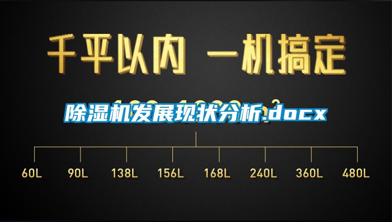 除濕機發展現狀分析.docx