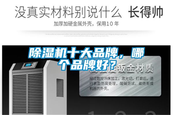 除濕機十大品牌,哪個品牌好?