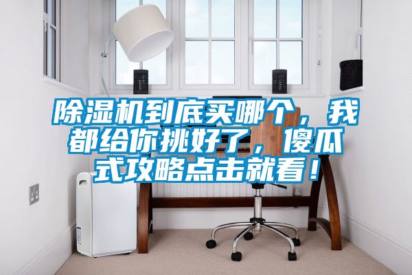 除濕機到底買哪個,我都給你挑好了,傻瓜式攻略點擊就看!
