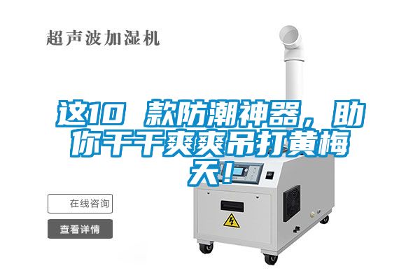 這10 款防潮神器，助你干干爽爽吊打黃梅天！