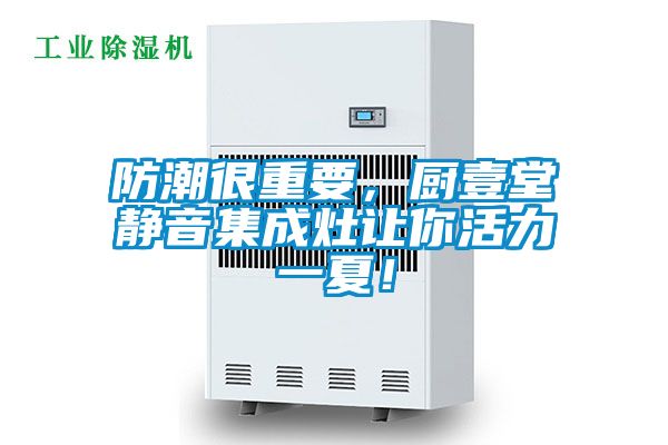 防潮很重要，廚壹堂靜音集成灶讓你活力一夏！