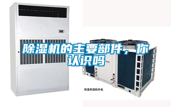 除濕機的主要部件，你認識嗎
