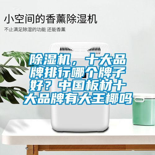 除濕機，十大品牌排行哪個牌子好？中國板材十大品牌有大王椰嗎