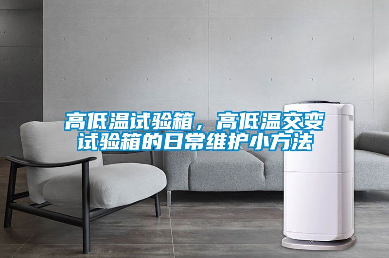 高低溫試驗箱,高低溫交變試驗箱的日常維護(hù)小方法
